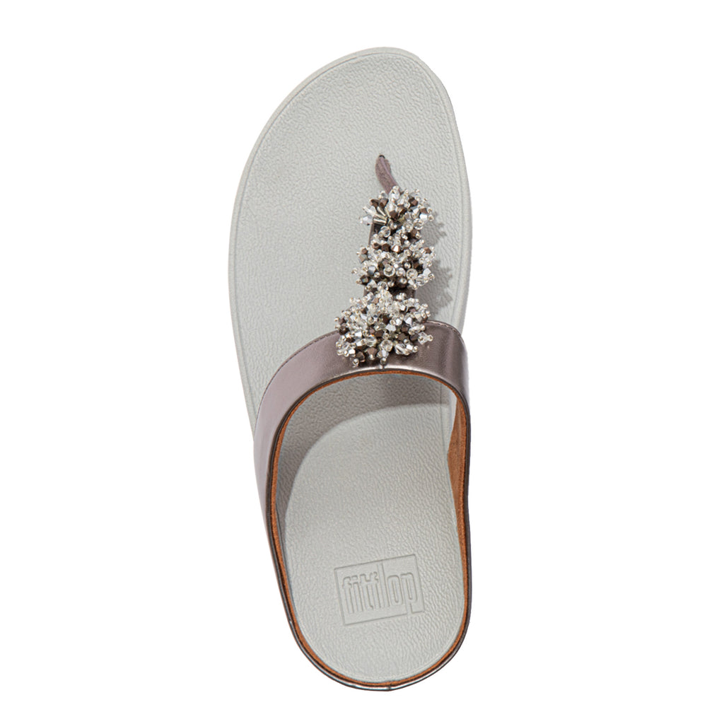 Women's FitFlop Galaxy Thong Sandal PEWTER CM2-054