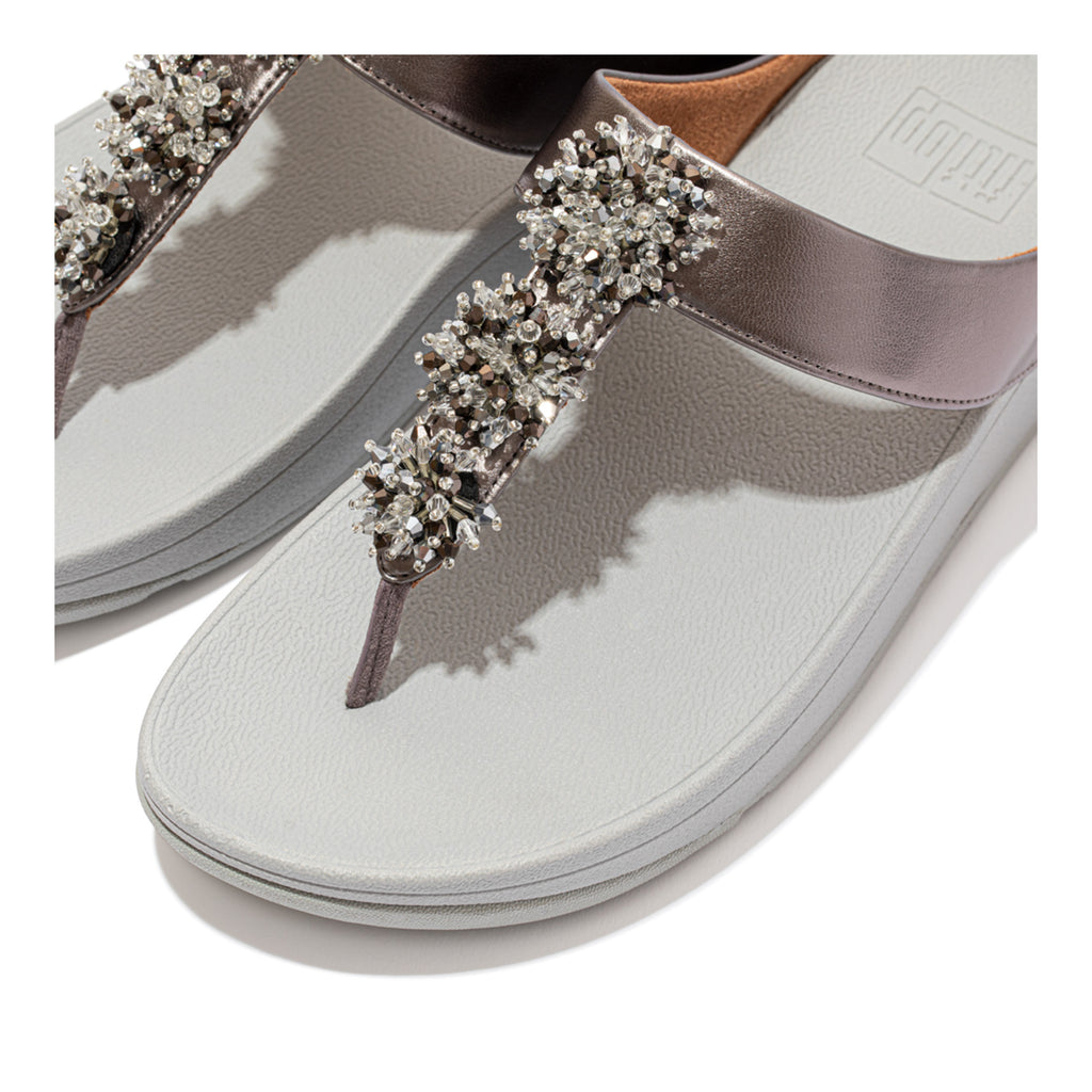 Women's FitFlop Galaxy Thong Sandal PEWTER CM2-054