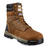 Peltz Shoes  Men's Carhartt Ground Force WP INS 8 in Soft Toe Boot BROWN CME8047