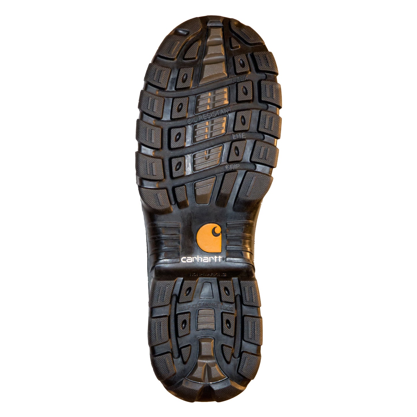 Peltz Shoes  Men's Carhartt Rugged Flex 6in Comp Toe Boot BROWN CMF6366