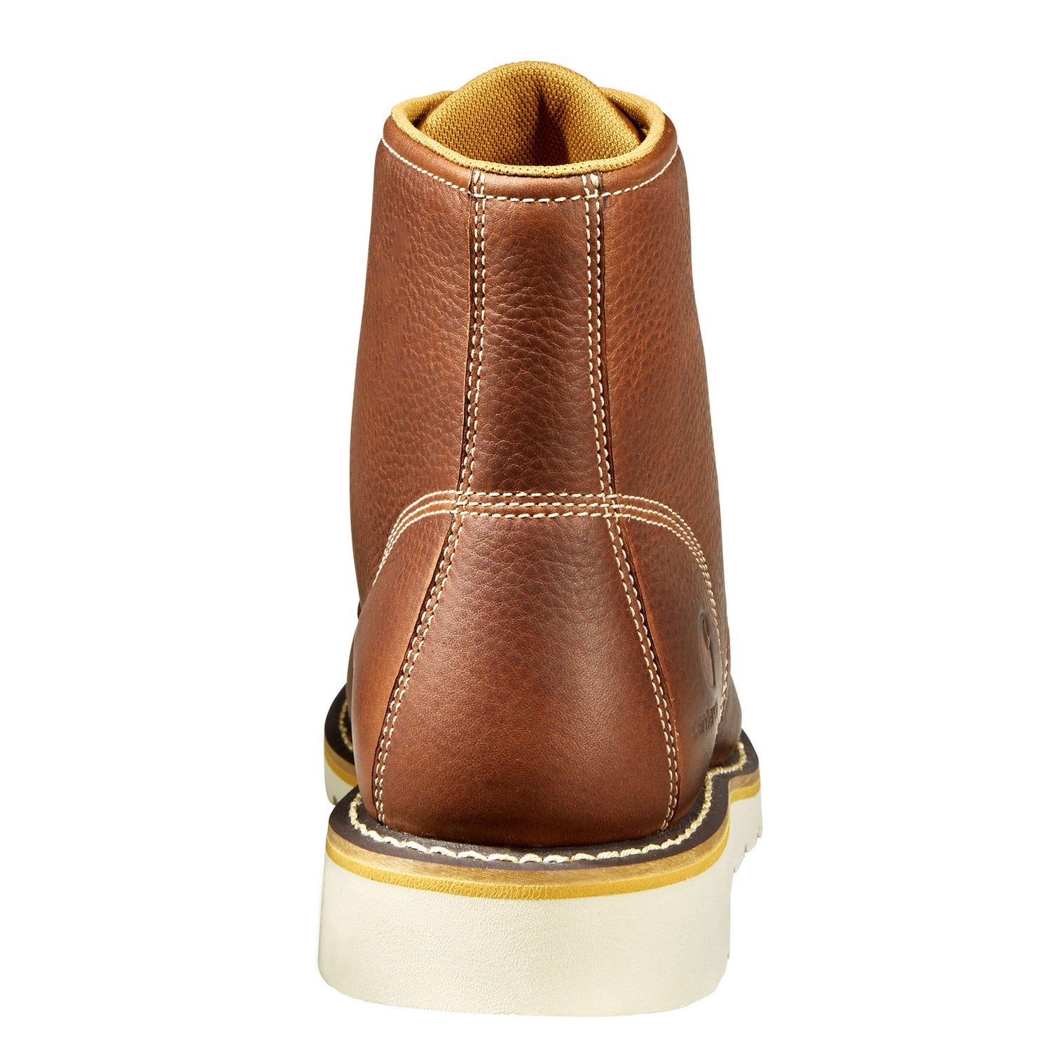 Peltz Shoes  Men's Carhartt 6 Inch Waterproof Moc Steel Toe Wedge Work Boot REDDISH BROWN CMW6275