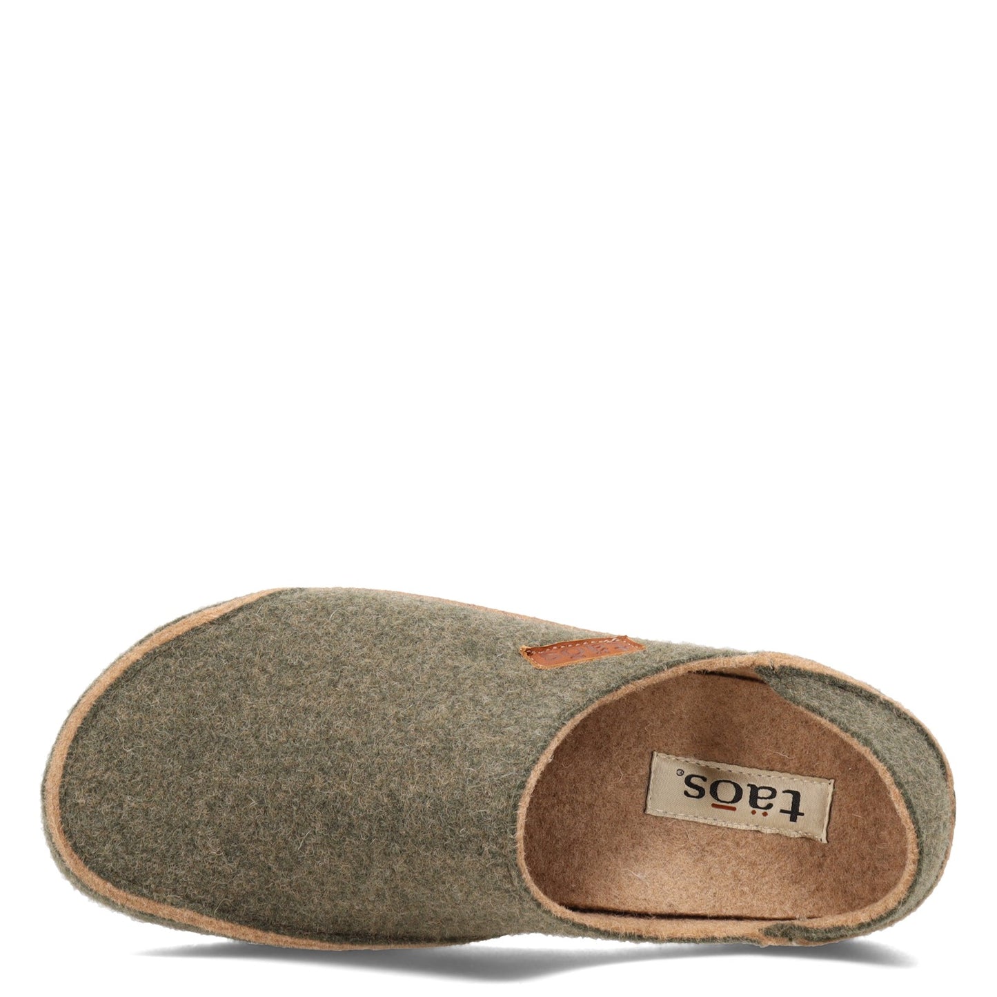 Peltz Shoes  Women's Taos Convertawool Slip-On Olive CNW-3303-OLV
