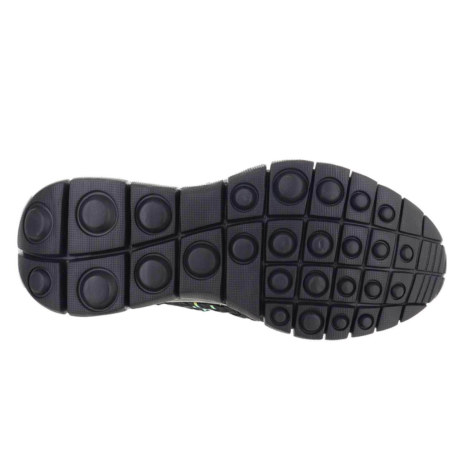 Peltz Shoes  Women's Bernie Mev Comfi Sandal BLACK PLASMA COMFI BLK PLAS