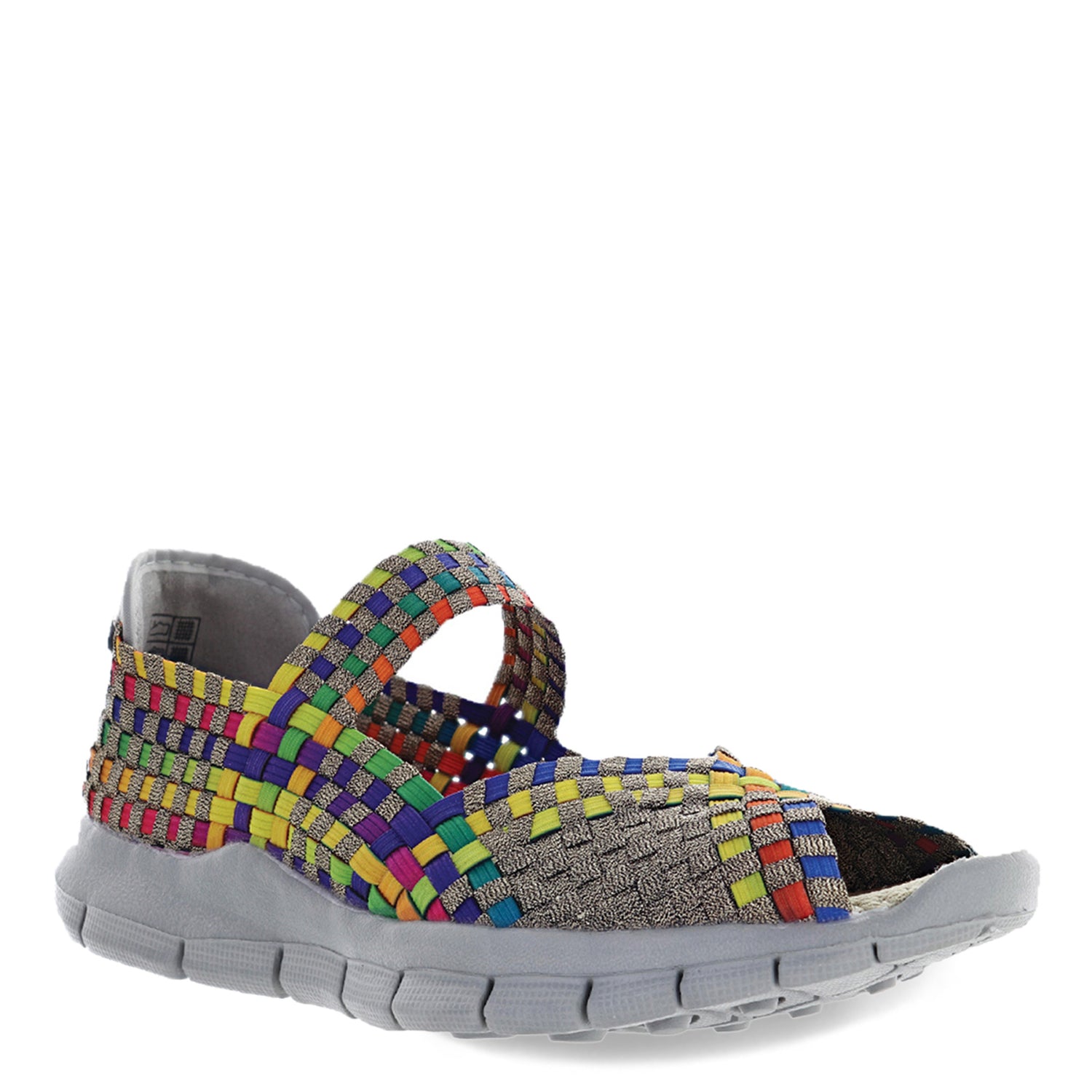 Peltz Shoes  Women's Bernie Mev Comfi Sandal BRONZE MULTI COMFI BRONXE MU
