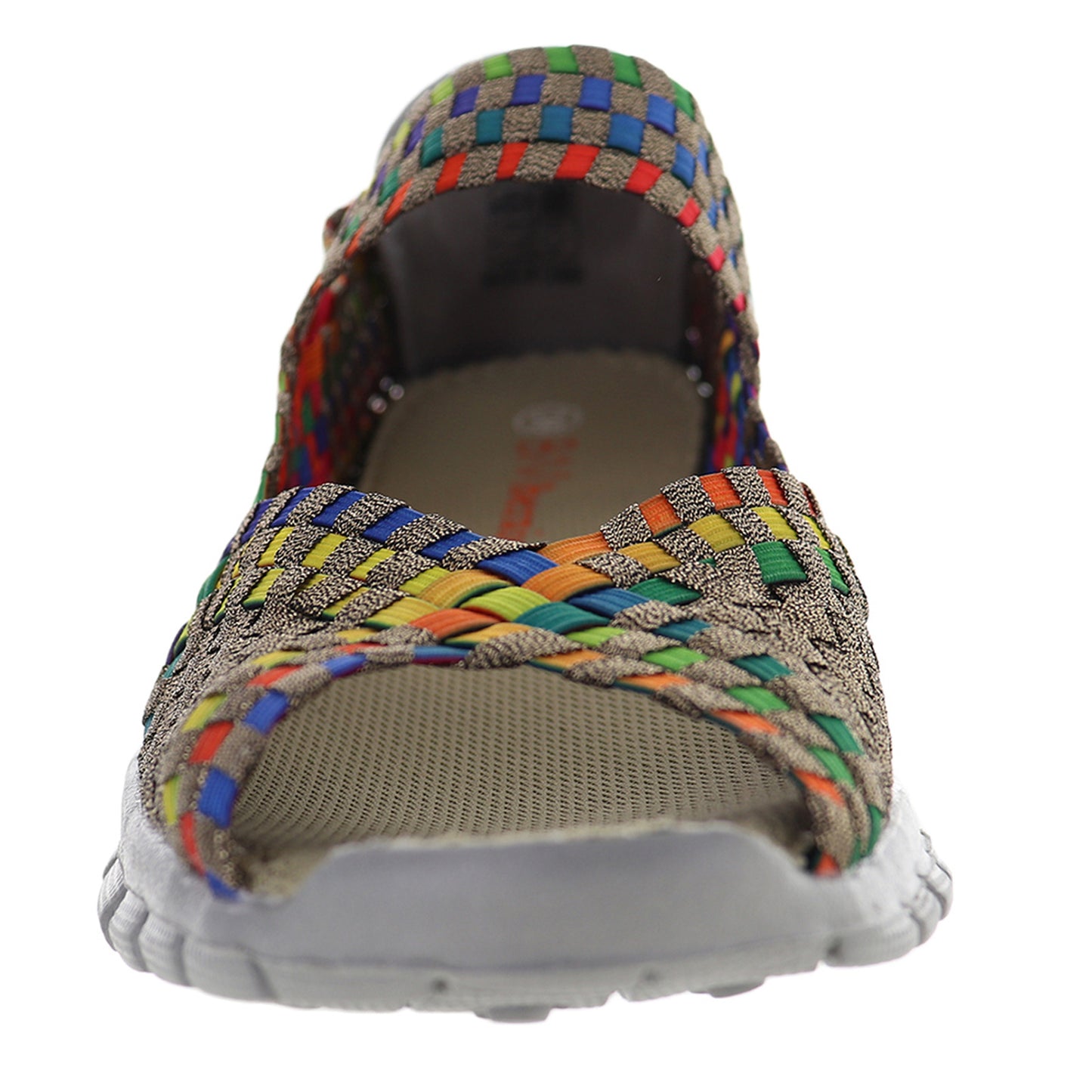 Peltz Shoes  Women's Bernie Mev Comfi Sandal BRONZE MULTI COMFI BRONXE MU