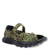 Peltz Shoes  Women's Bernie Mev Comfi Sandal CAMO COMFI CAMO