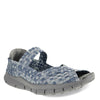 Peltz Shoes  Women's Bernie Mev Comfi Sandal CLOUD SHIMMER COMFI CLDSHIM