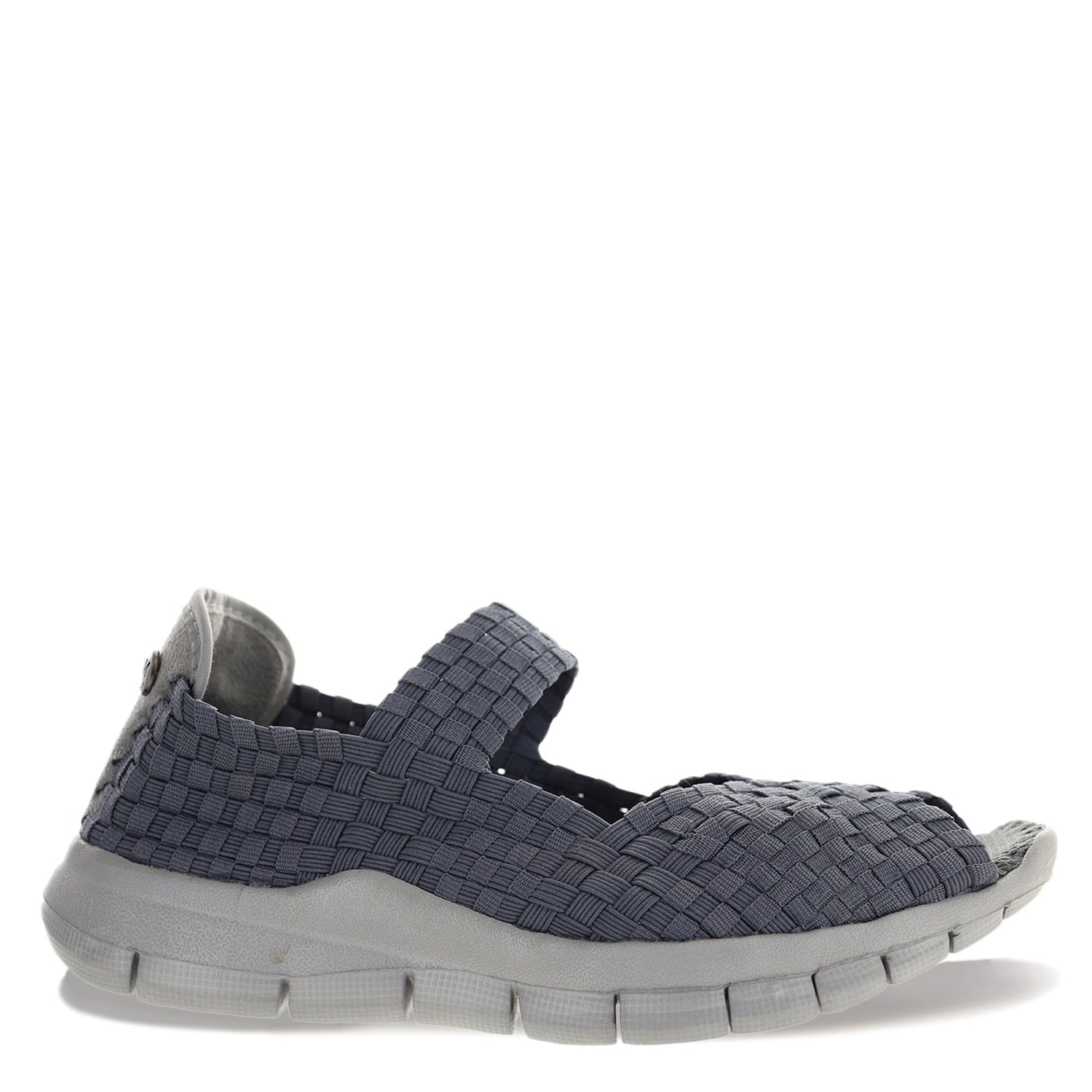 Peltz Shoes  Women's Bernie Mev Comfi Sandal GRAY COMFI GRY