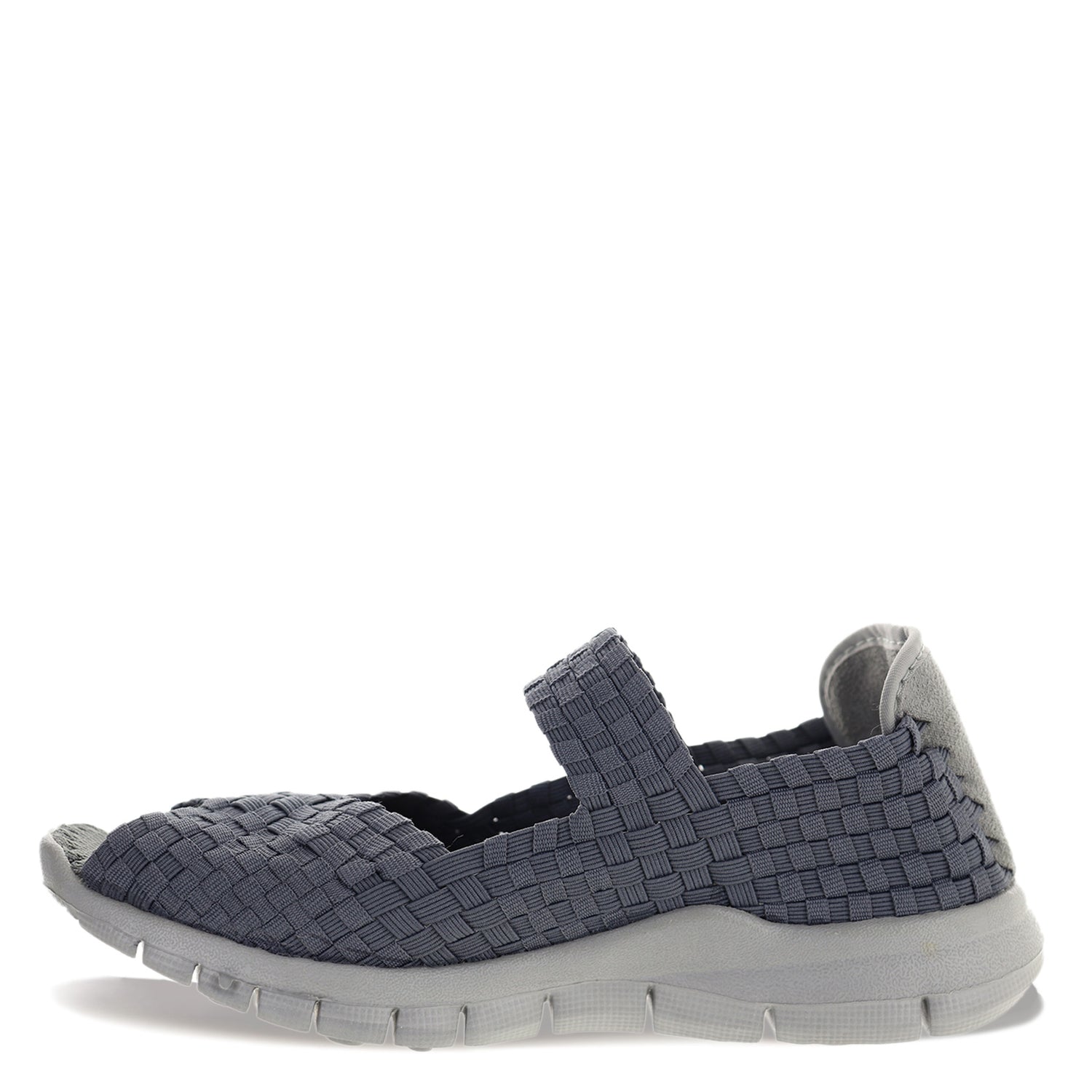 Peltz Shoes  Women's Bernie Mev Comfi Sandal GRAY COMFI GRY