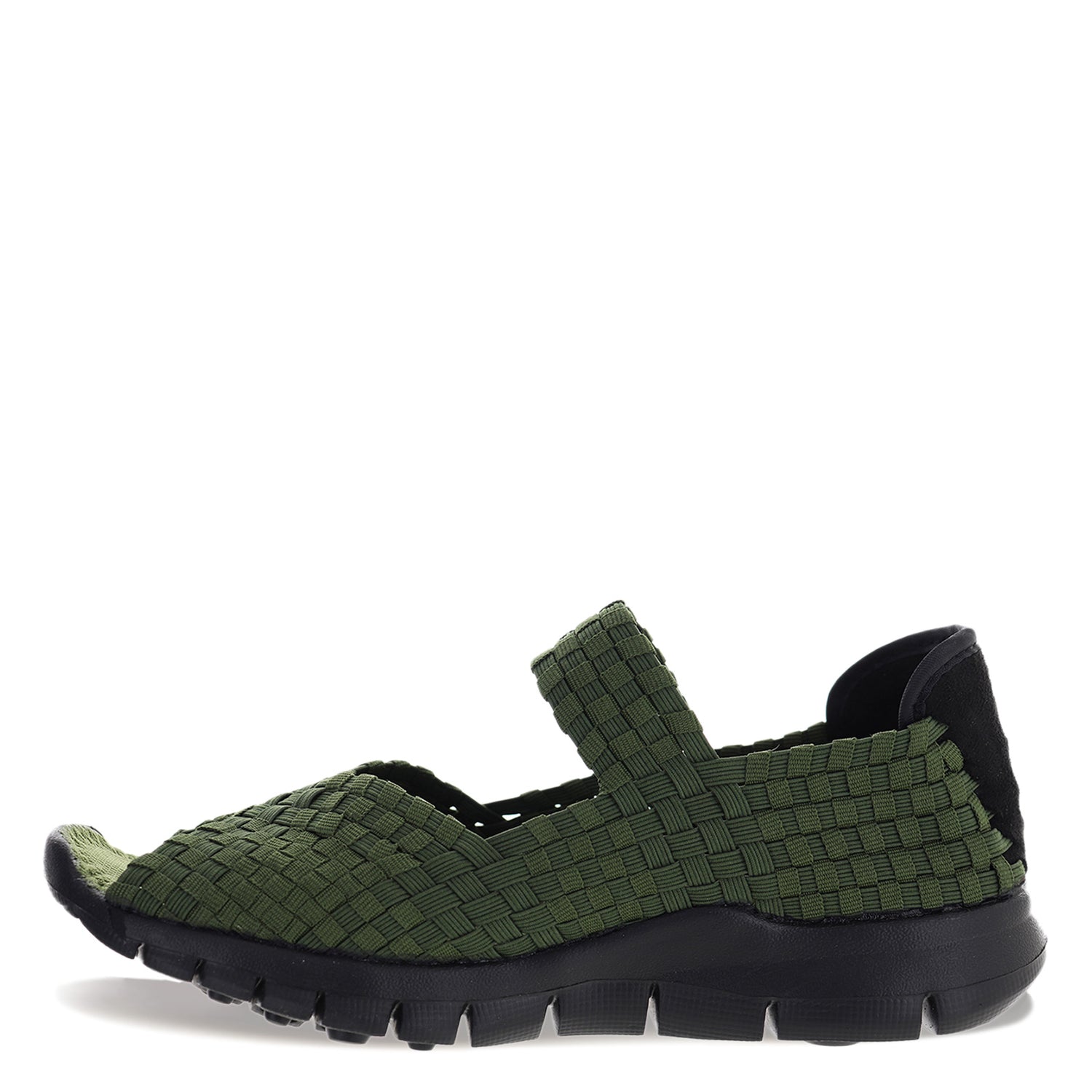 Peltz Shoes  Women's Bernie Mev Comfi Sandal OLIVE COMFI OLIVE