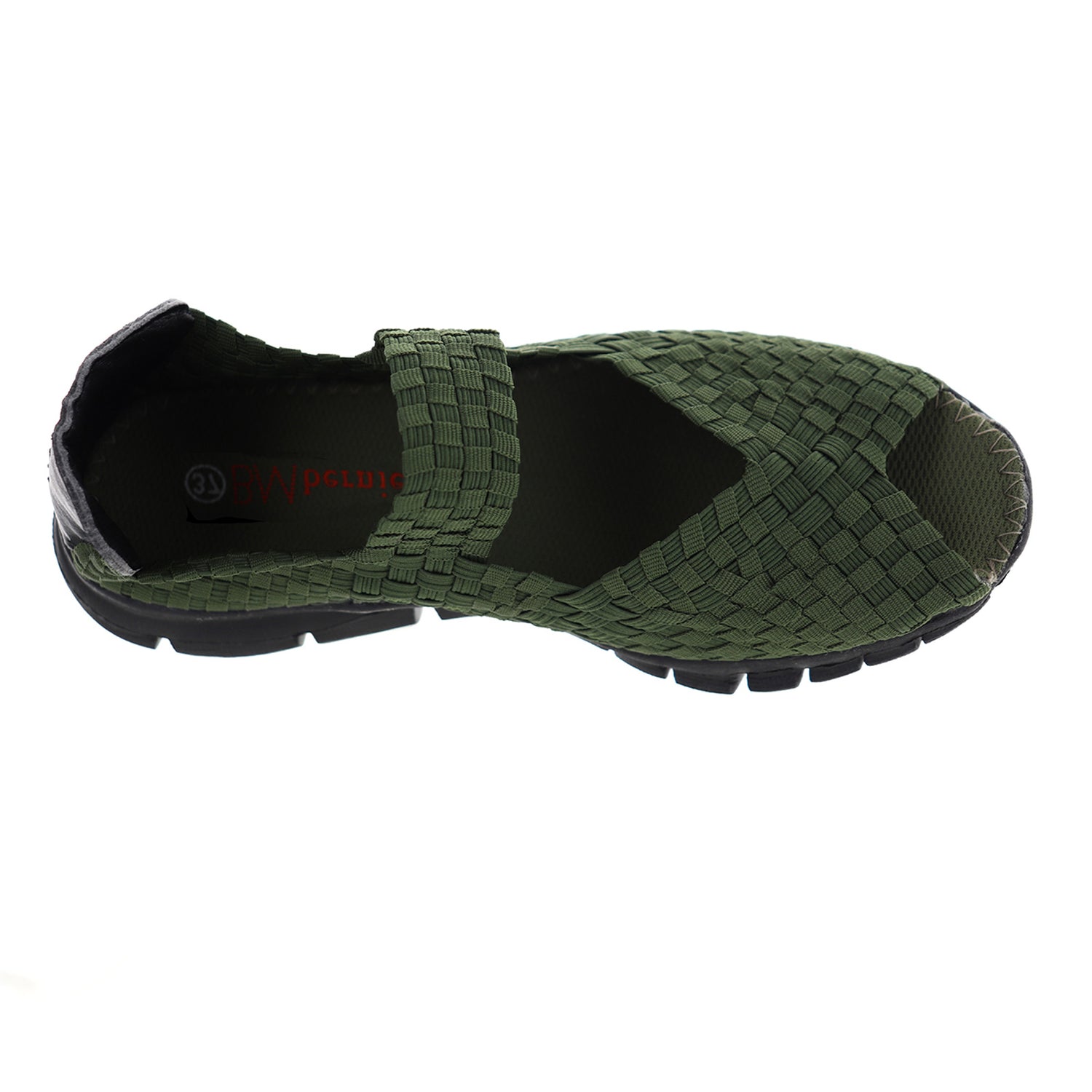 Peltz Shoes  Women's Bernie Mev Comfi Sandal OLIVE COMFI OLIVE