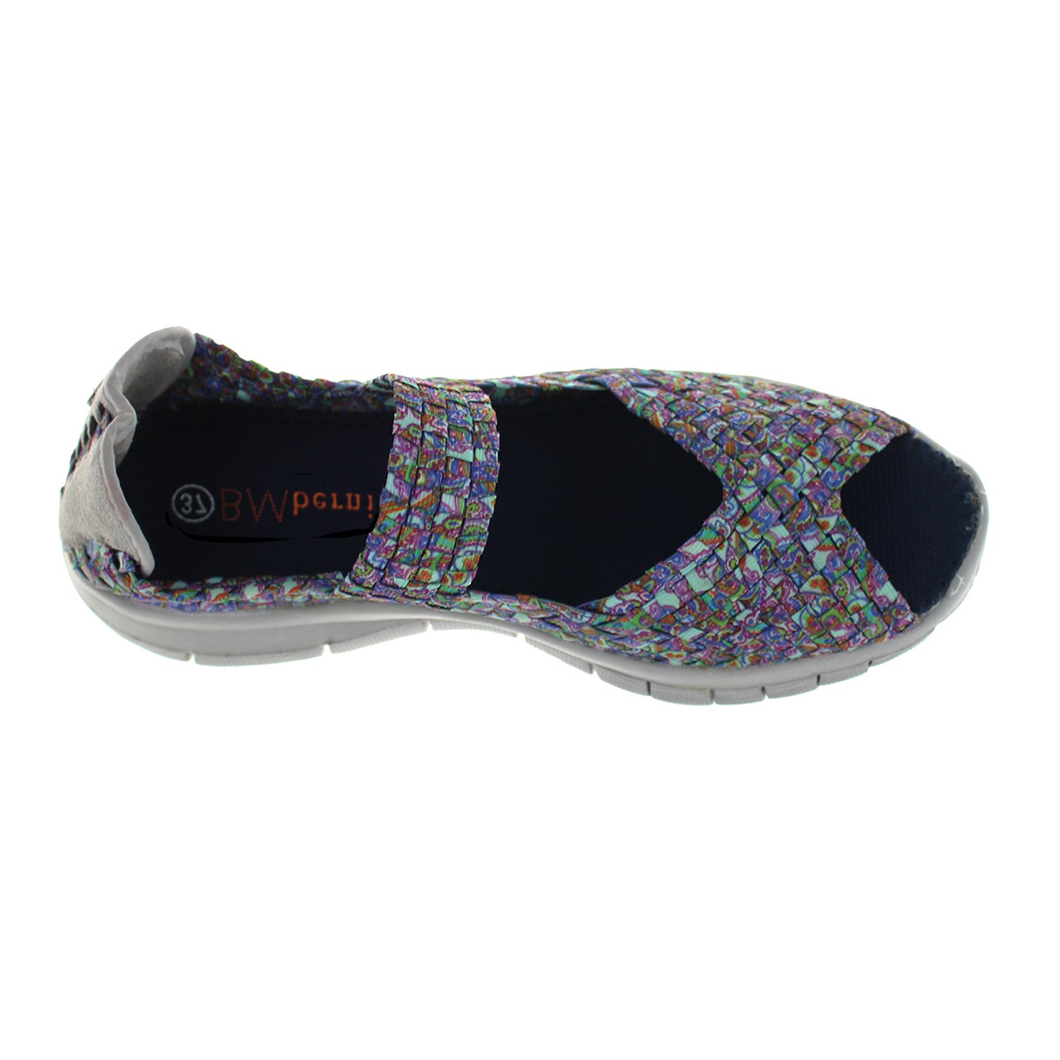 Peltz Shoes  Women's Bernie Mev Comfi Sandal PAISLEY COMFI PAIS