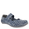 Peltz Shoes  Women's Bernie Mev Cuddly Slip-On CLOUD SHIMMER CUDDLY CLDSHIM