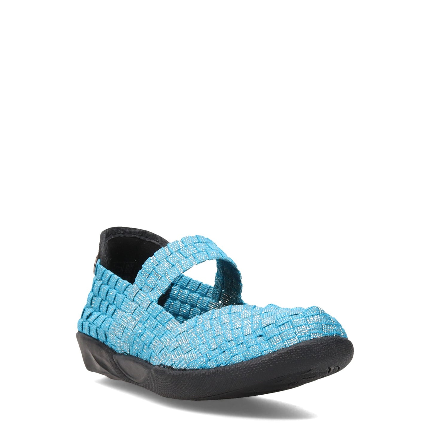 Peltz Shoes  Girl's Bernie Mev Cuddly Slip-On - Little Kid & Big Kid TURQUOISE CUDDLY K-TURQ