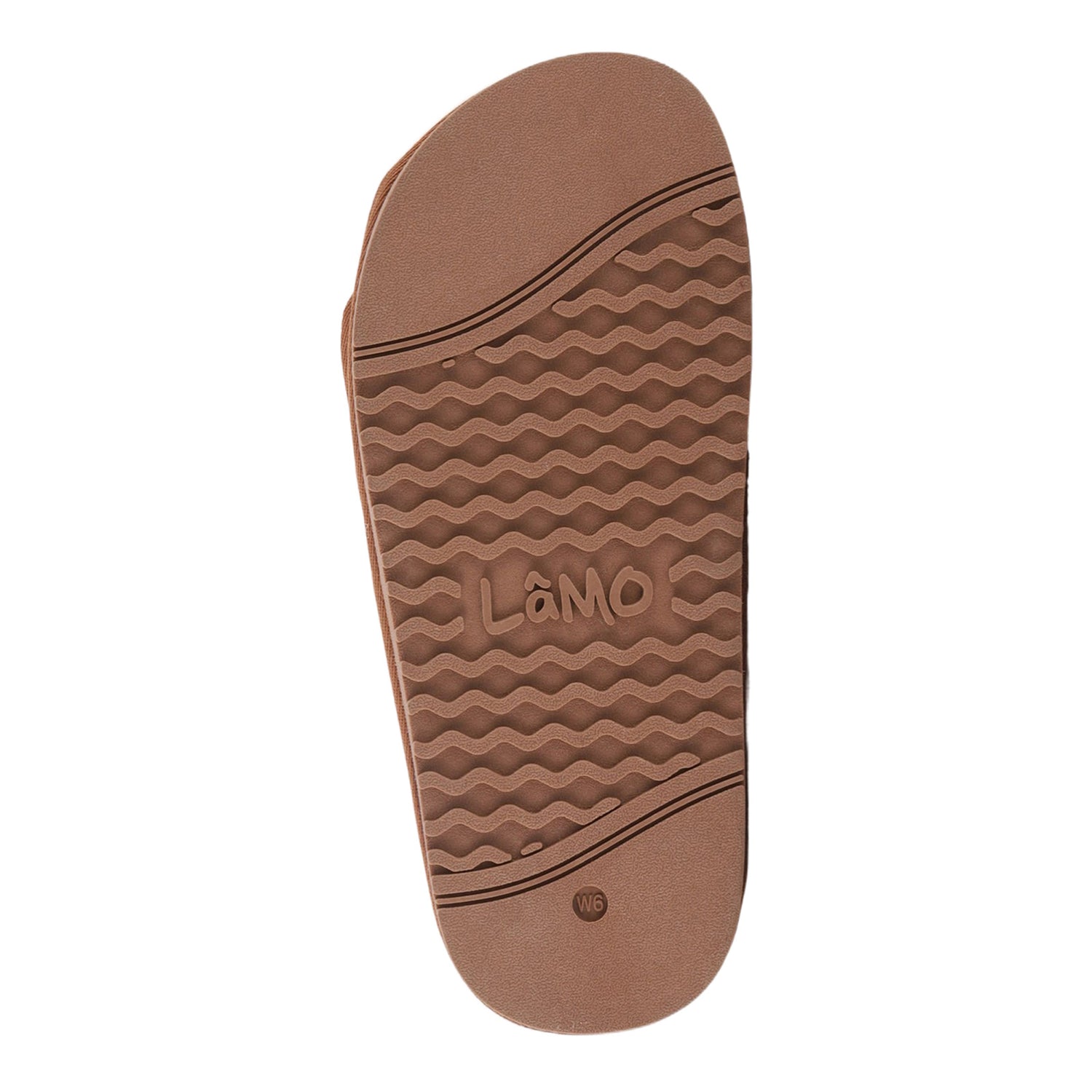 Peltz Shoes  Women's Lamo APMA Slide Wrap Slipper - Wide Width CHESTNUT CW2338WD-CNT