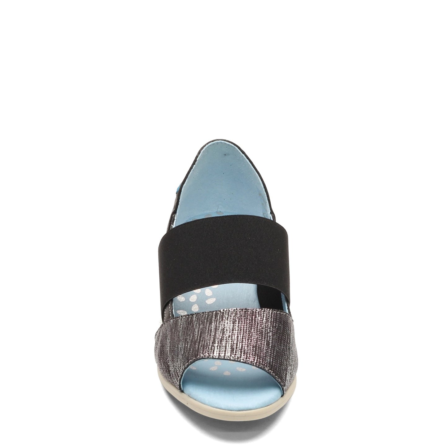 Peltz Shoes  Women's Cloud Canary Dunkan Sandal BLACK CANARY-DUN BLK