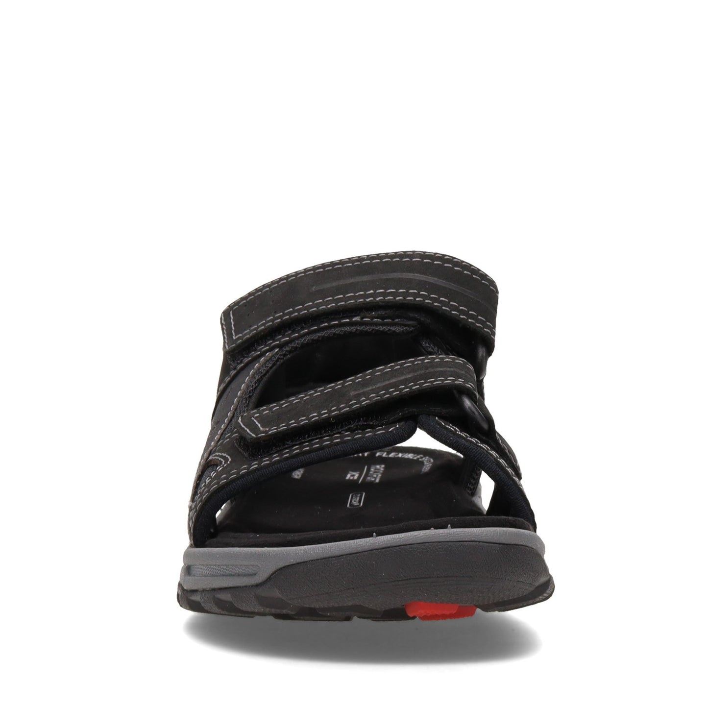Peltz Shoes  Men's Rockport Eco Trail Technique Sandal BLACK CH0650