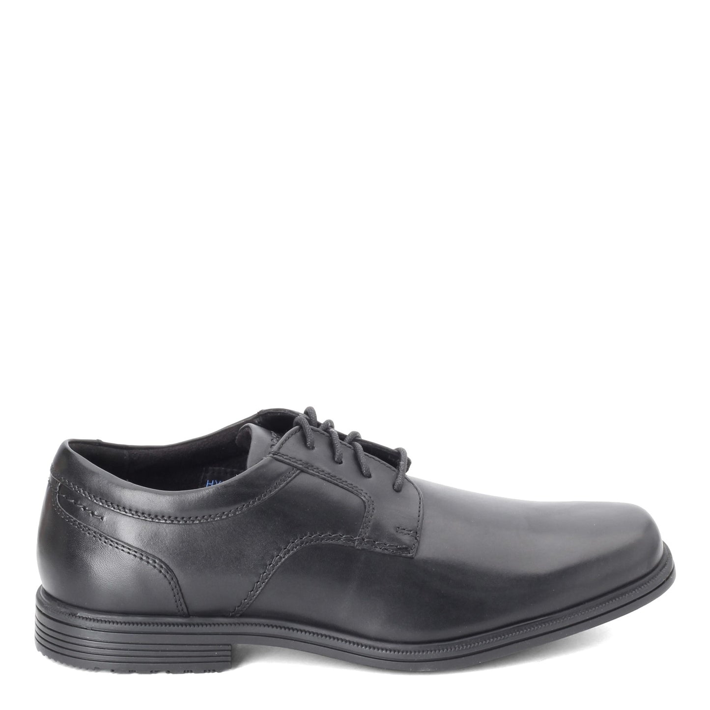 Peltz Shoes  Men's Rockport Robinsyn Waterproof Plain Toe Oxford BLACK CI3077