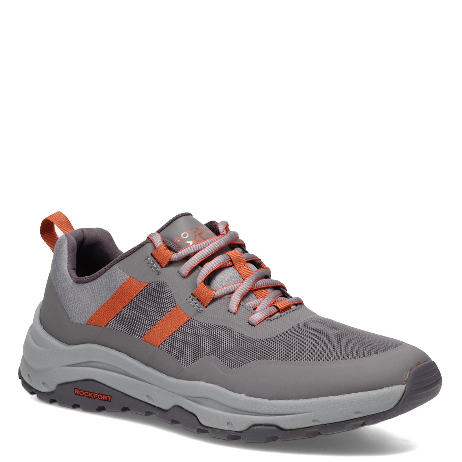 Peltz Shoes  Men's Rockport XCS Birchfield Sport Trekker Walking Shoe STEEL CI6475