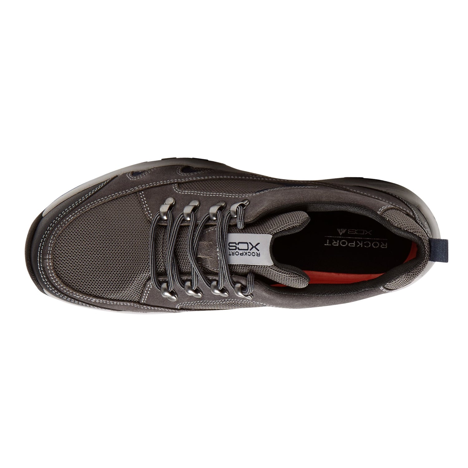 Peltz Shoes  Men's Rockport XCS Riggs Sneaker STEEL CI7598