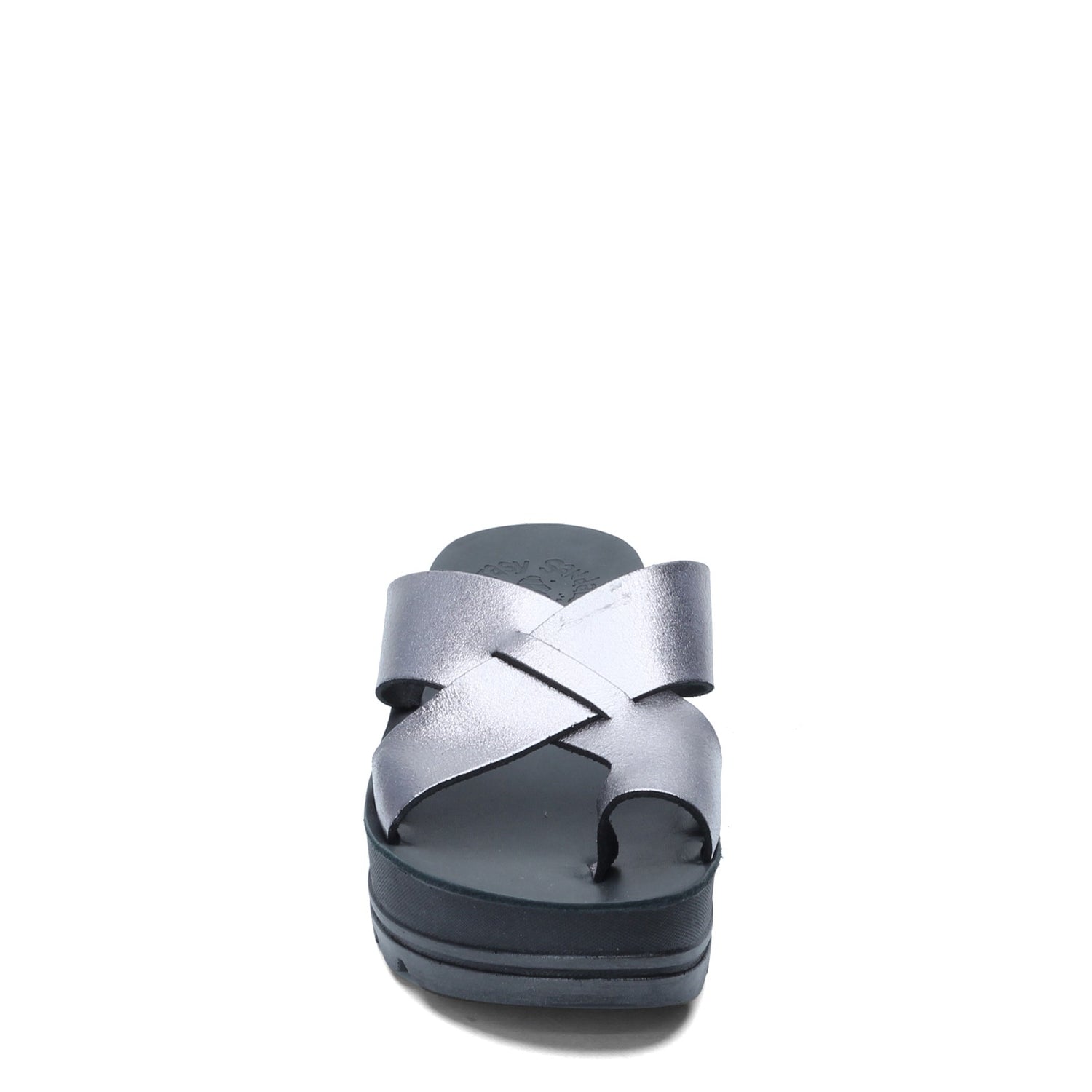 Peltz Shoes  Women's Fantasy Sandals Clara Sandal BLACK GLITTER CLARA-BLACK
