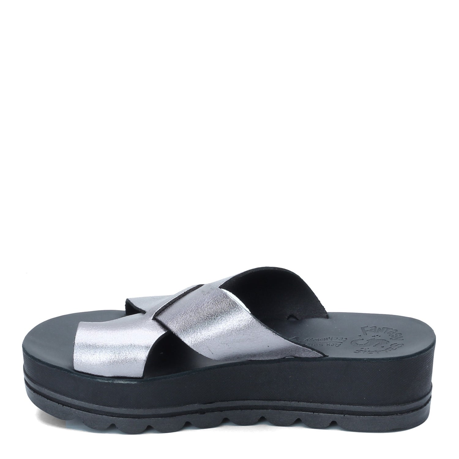 Peltz Shoes  Women's Fantasy Sandals Clara Sandal BLACK GLITTER CLARA-BLACK