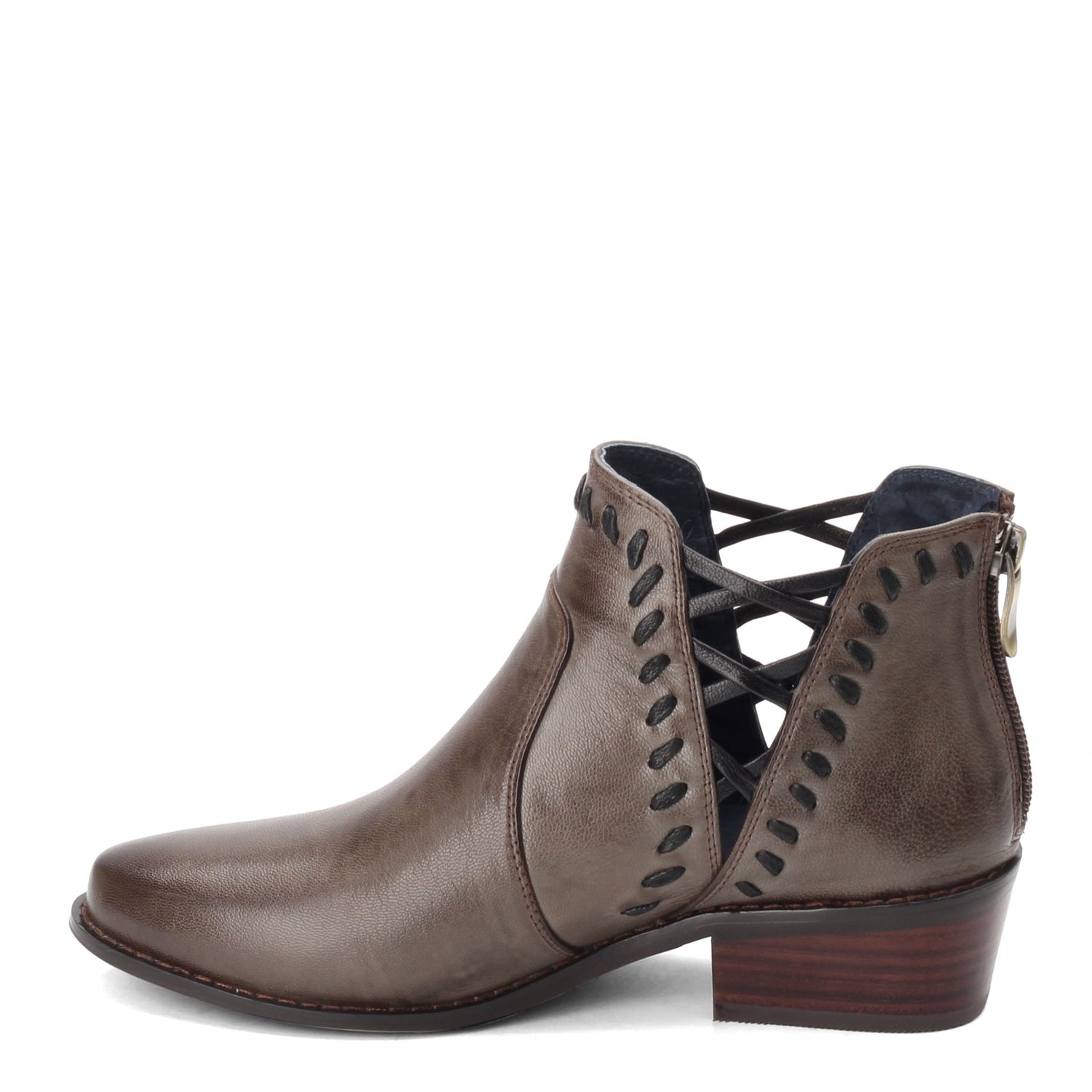Peltz Shoes  Women's Spring Step Coppola Boot Dark Olive COPPOLA-DOL