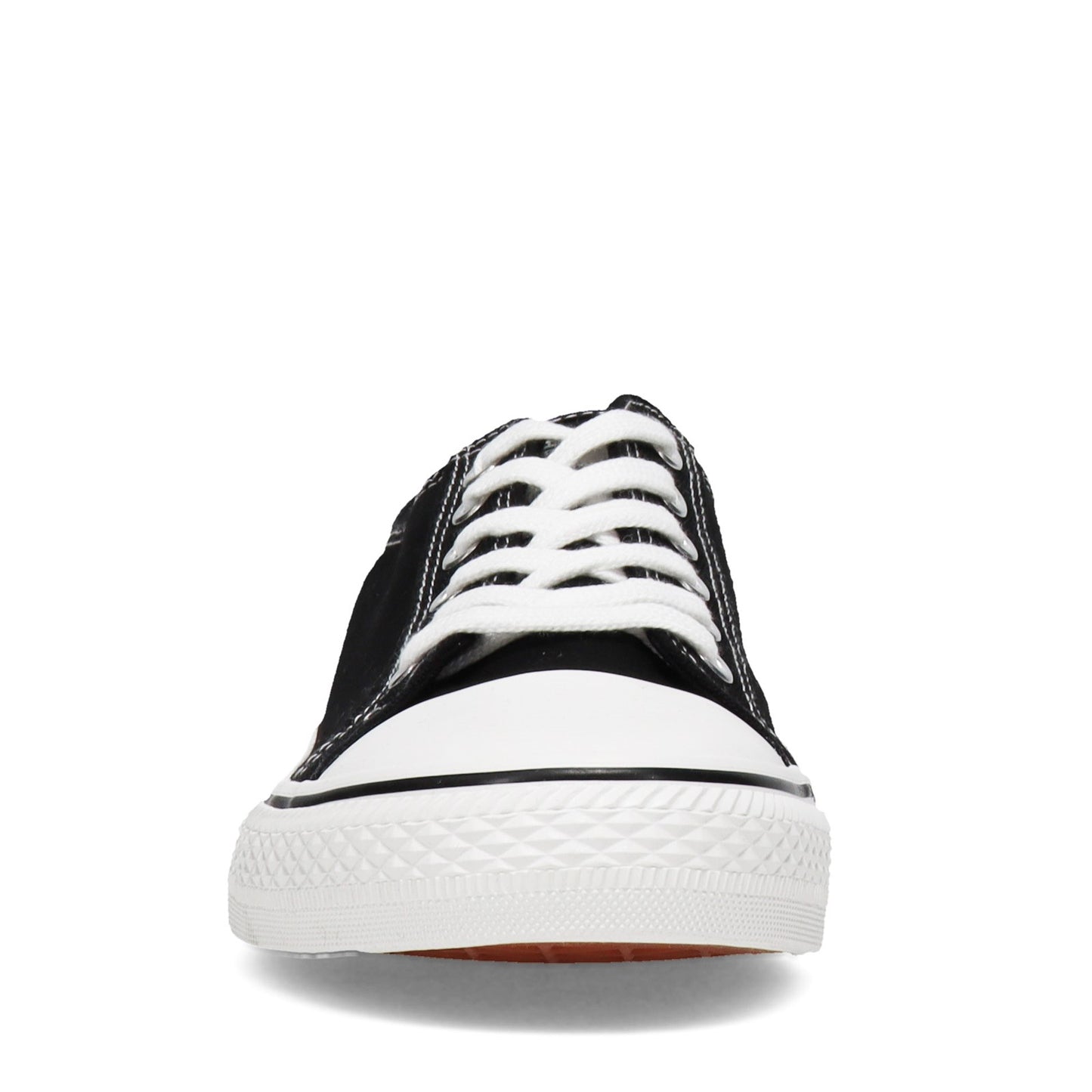 Peltz Shoes  Men's Rocawear Cousey Low Top Sneaker BLACK / WHITE COUSEYLO BKW