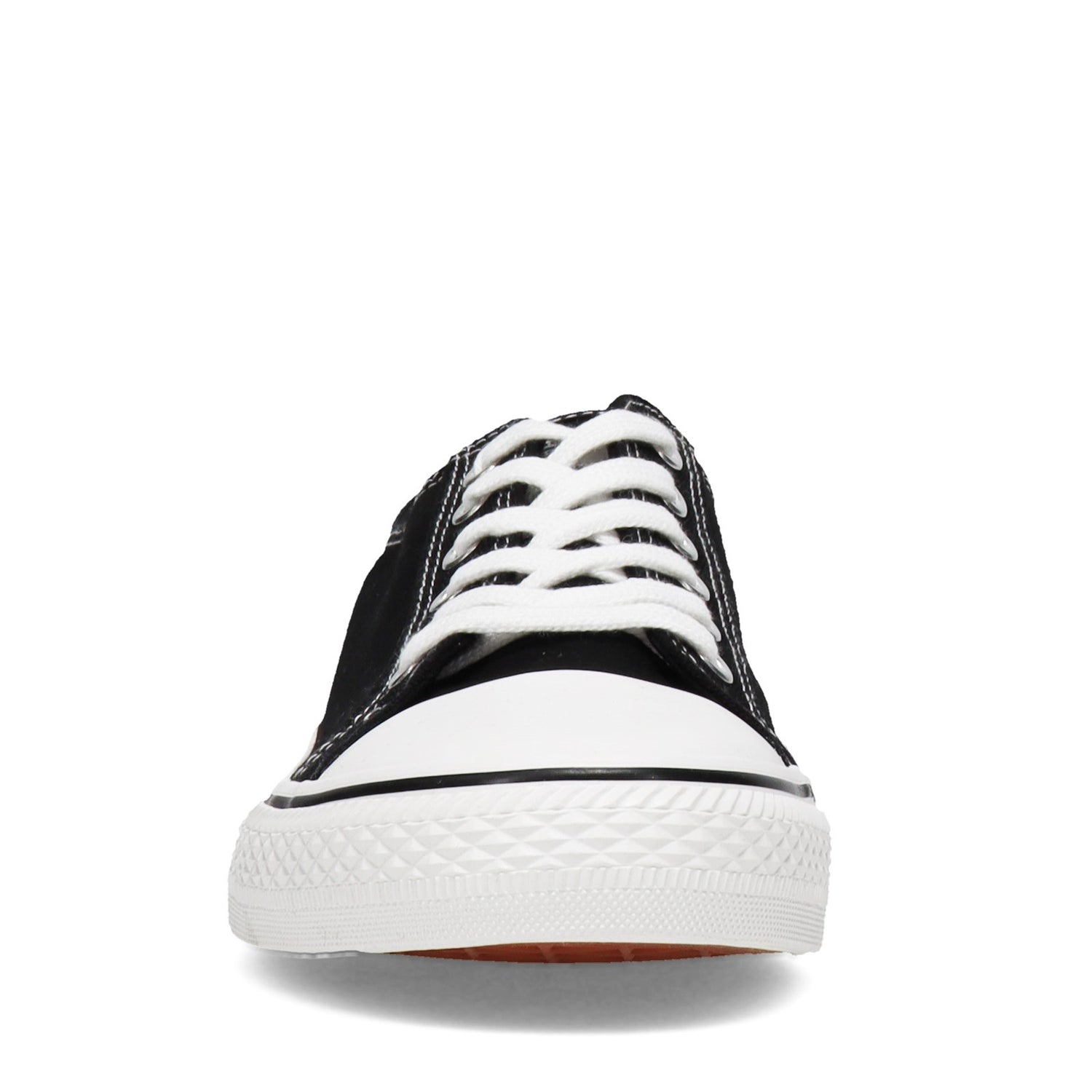 Peltz Shoes  Men's Rocawear Cousey Low Top Sneaker BLACK / WHITE COUSEYLO BKW