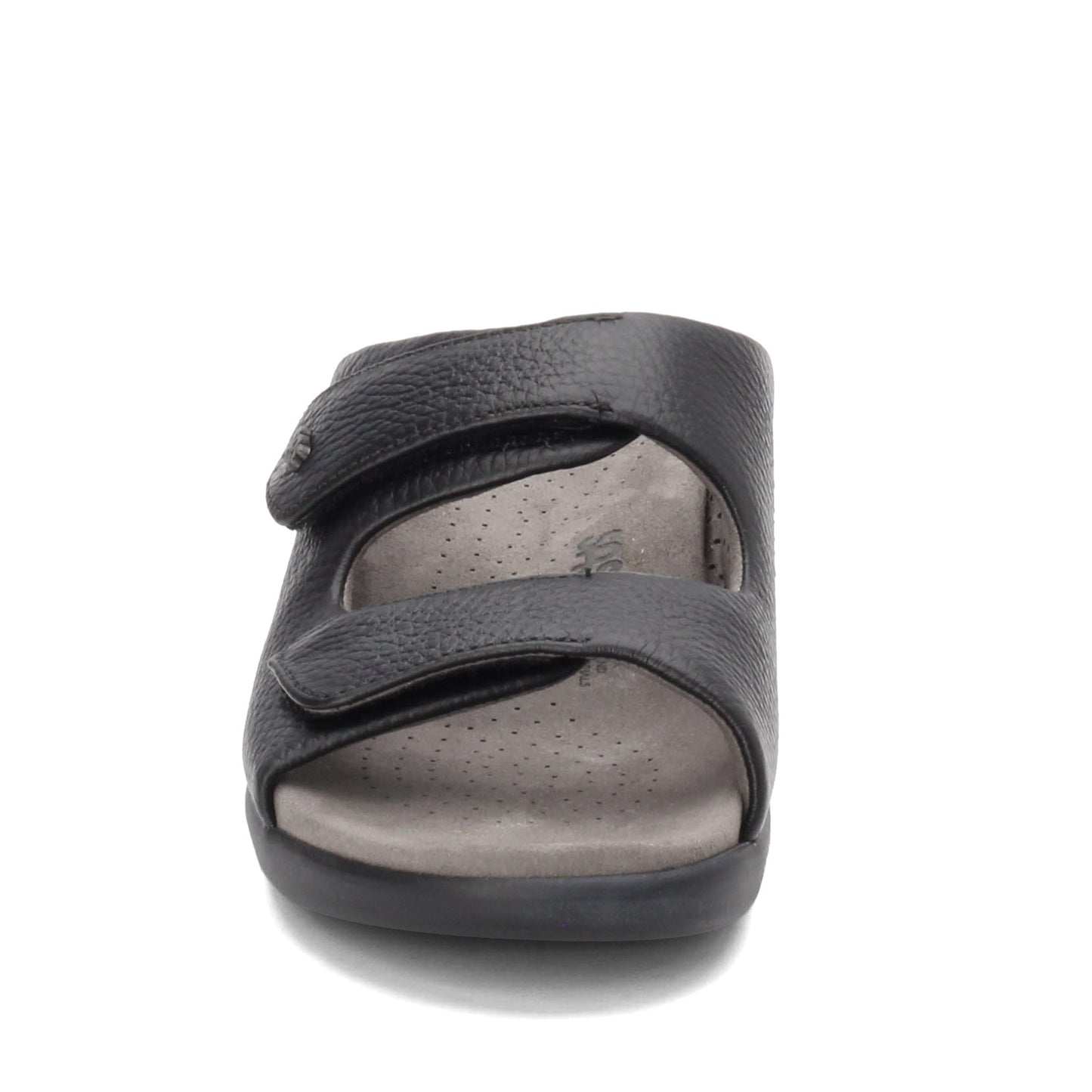 Peltz Shoes  Women's SAS Cozy Slide Sandal BLACK COZY BLACK