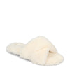 Peltz Shoes  Women's Nine West Cozy 2 Slipper NATURAL COZY2-LNAFB