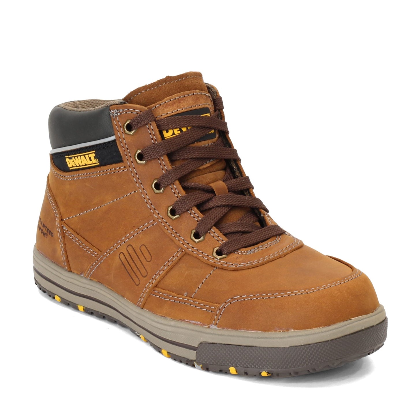 Peltz Shoes  Men's Dewalt Camden Work Boot BROWN D84333