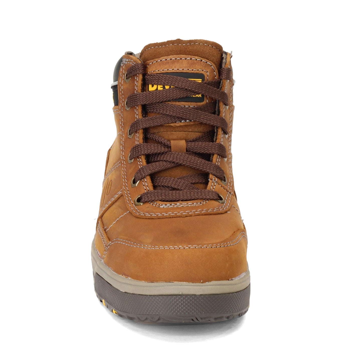 Peltz Shoes  Men's Dewalt Camden Work Boot BROWN D84333