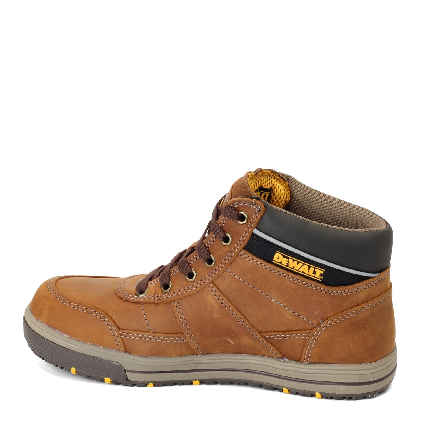 Peltz Shoes  Men's Dewalt Camden Work Boot BROWN D84333