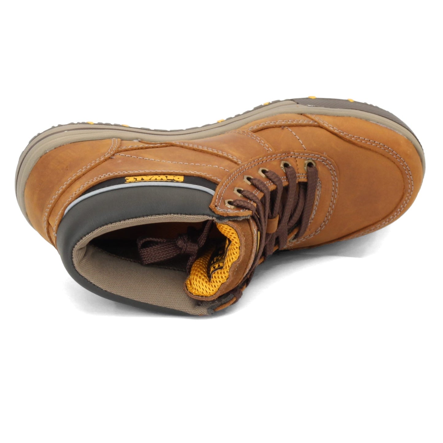 Peltz Shoes  Men's Dewalt Camden Work Boot BROWN D84333