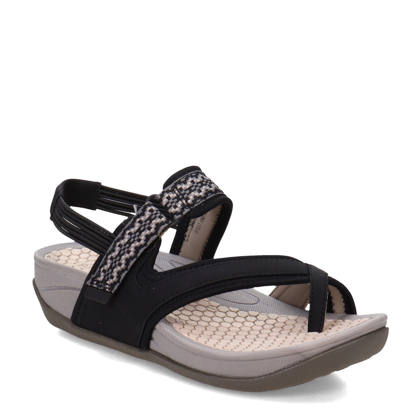Peltz Shoes  Women's Baretraps Danique Sandal BLACK MULTI DANIQUE BLMU