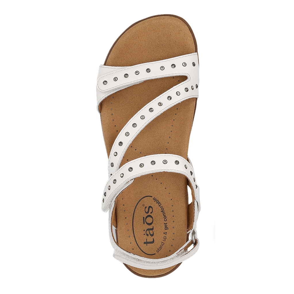 Women's Taos Dazzle Sandal WHITE DAZ-14219-WHT
