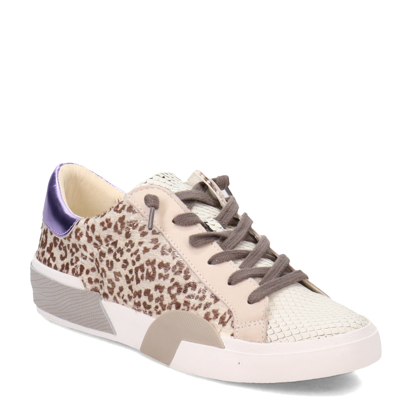 Peltz Shoes  Women's Dolce Vita Zina Sneaker White Leopard DB31R0270-244