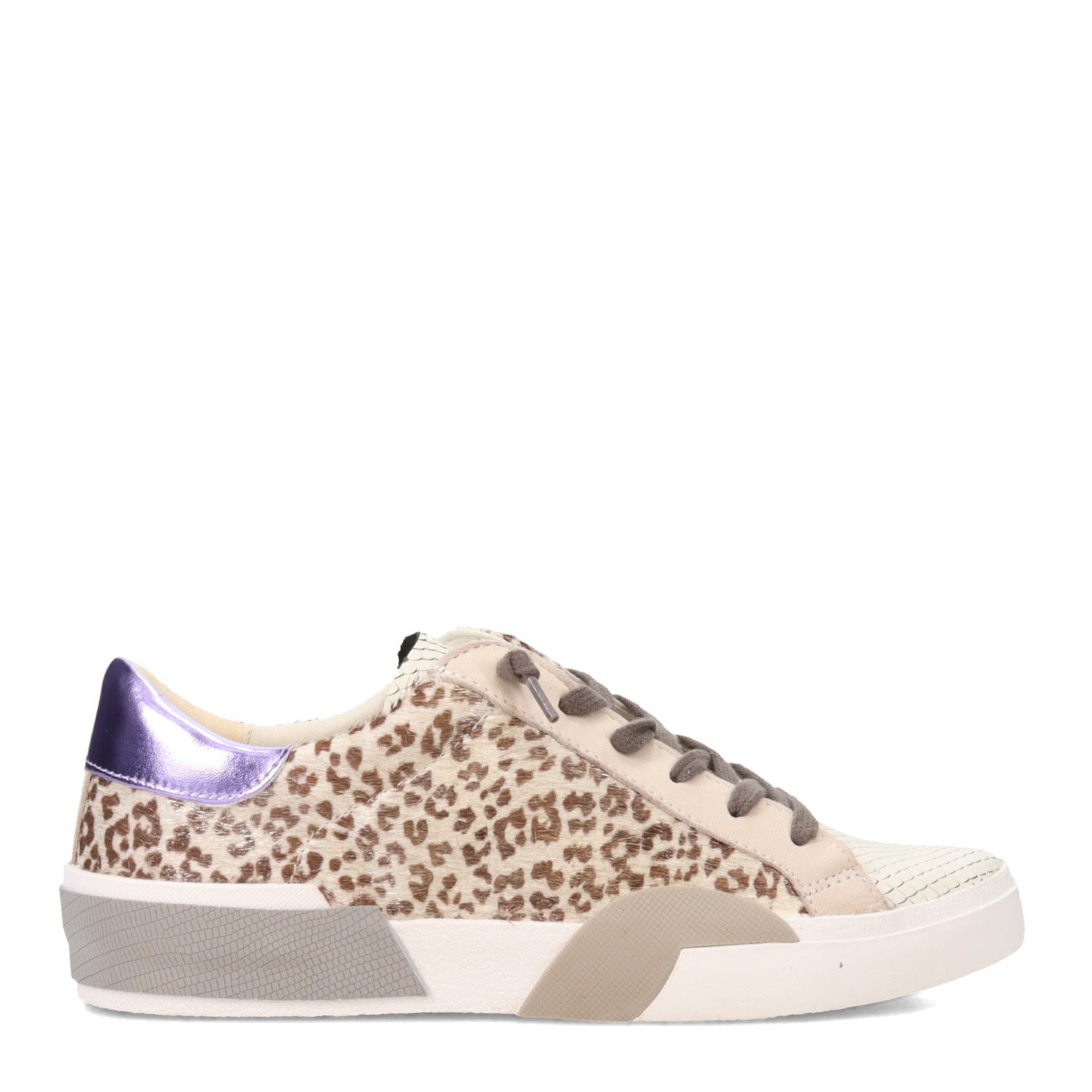 Peltz Shoes  Women's Dolce Vita Zina Sneaker White Leopard DB31R0270-244