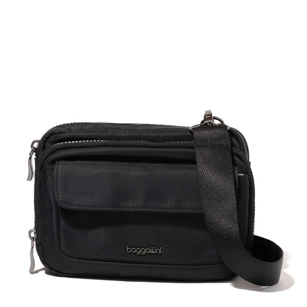 Baggallini, Modern Double Zip Crossbody