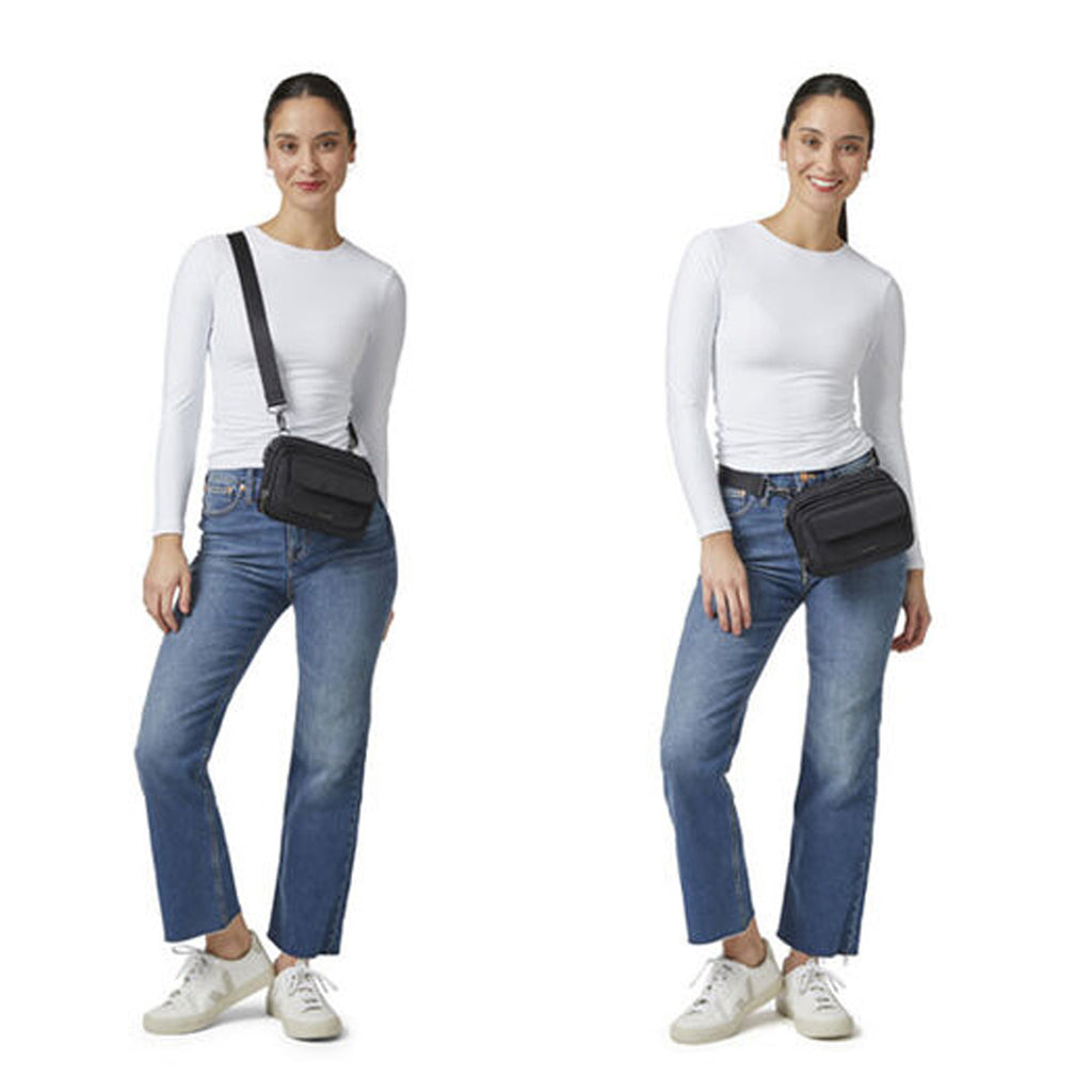 Baggallini, Modern Double Zip Crossbody