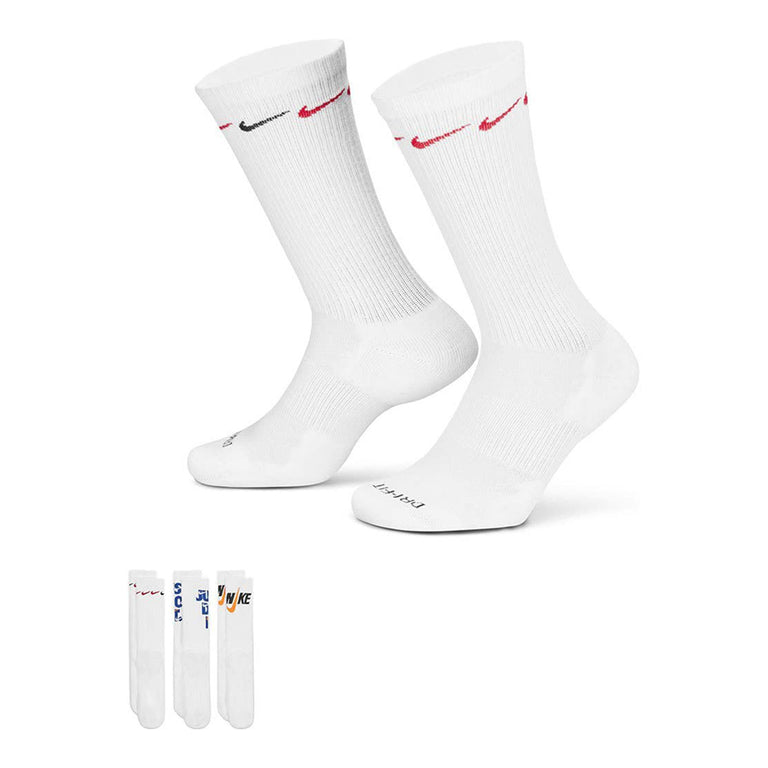 Men's Nike, Everyday Plus Cushioned Crew Socks - 3 Pair