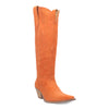 Peltz Shoes  Women's Dingo Thunder Road Boot Orange DI597-ORANGE