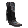 Peltz Shoes  Women's Dingo Gypsy Boot BLACK DI737-BLACK
