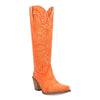 Peltz Shoes  Women's Dingo Texas Tornado Boot Orange DI943-ORANGE