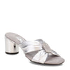Peltz Shoes  Women's Onex Diona Sandal SILVER DIONA-SILVER
