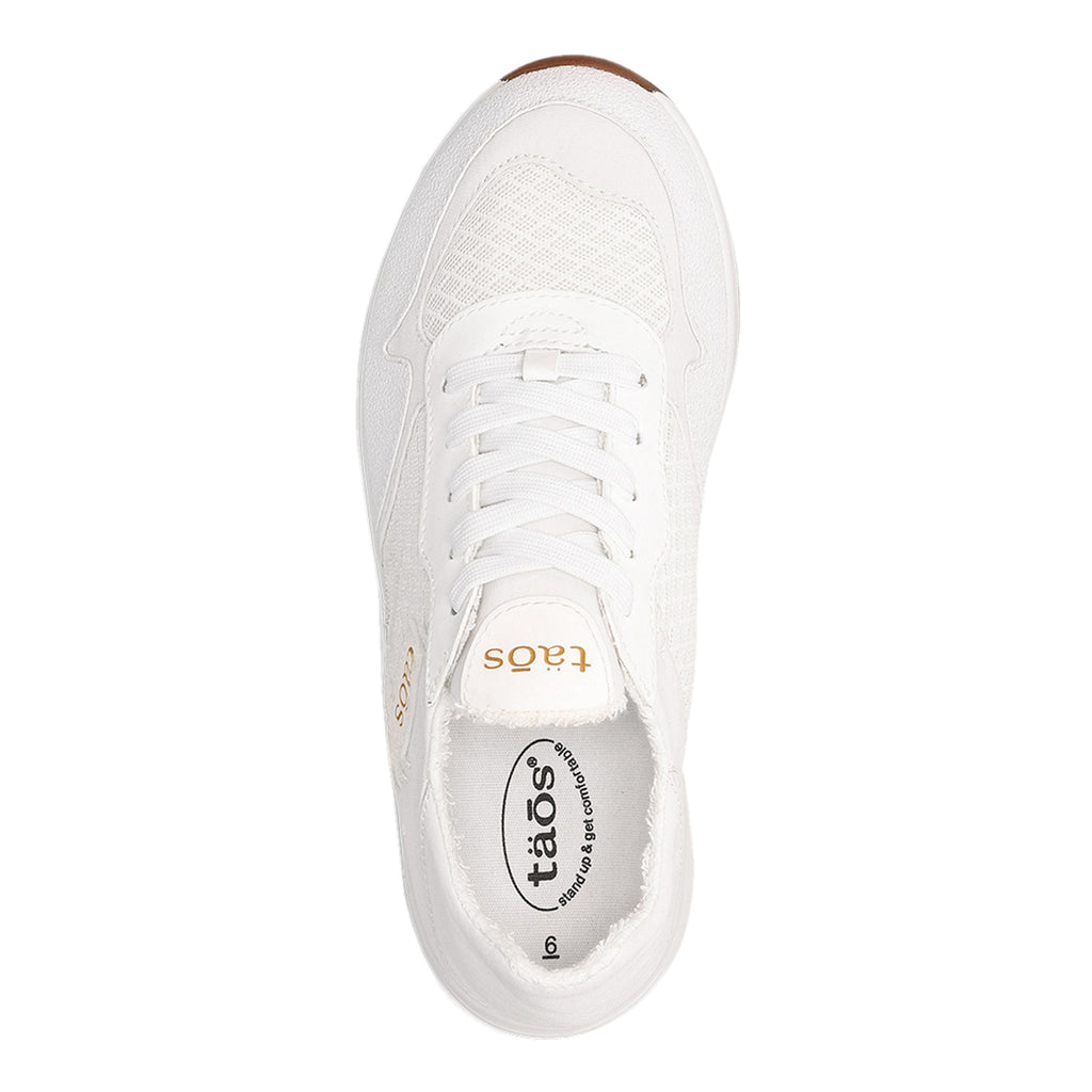 Women's Taos Direction Sneaker WHITE/WHITE DIR-14046-WHWH