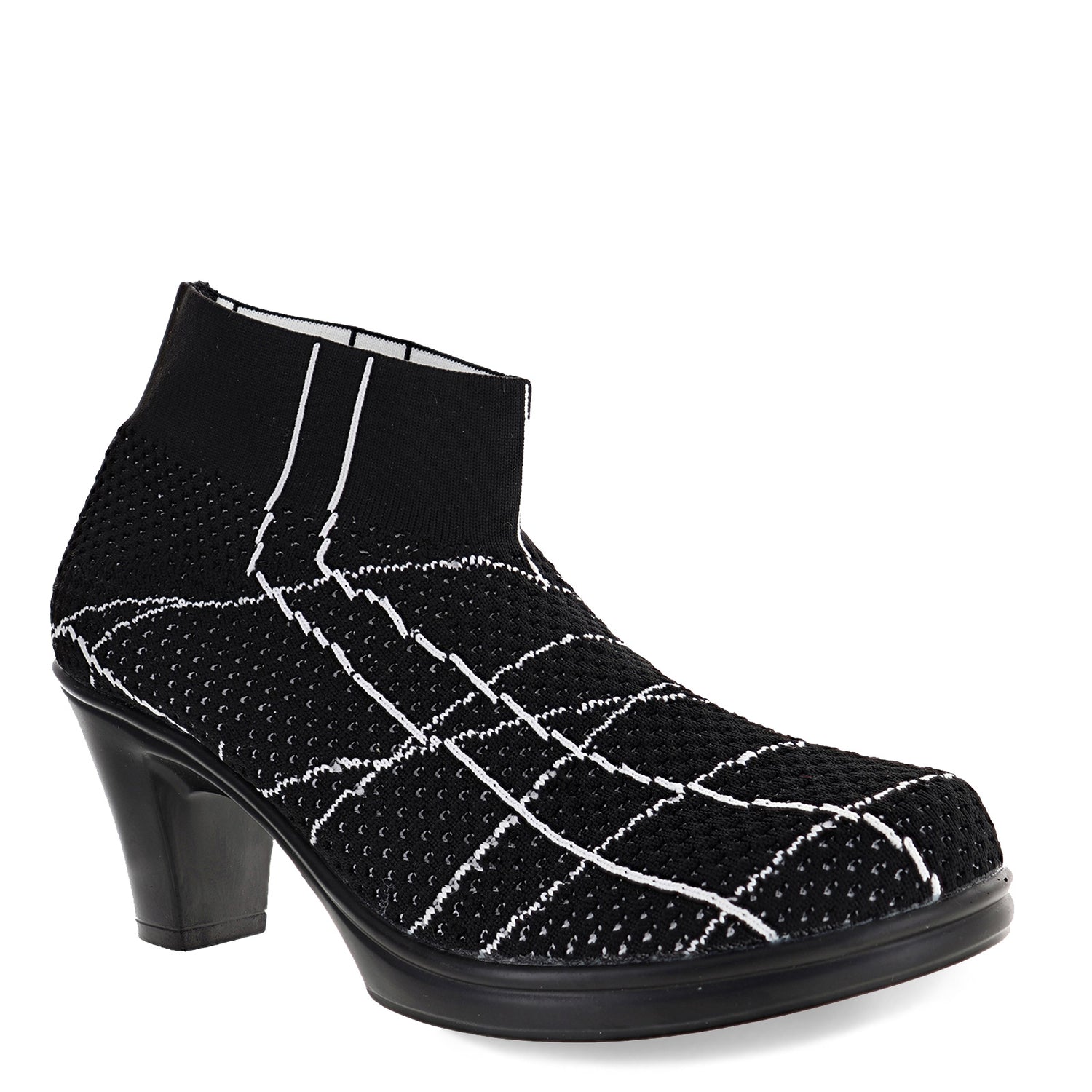 Peltz Shoes  Women's Bernie Mev Doll Boot BLACK DOLL-BLACK
