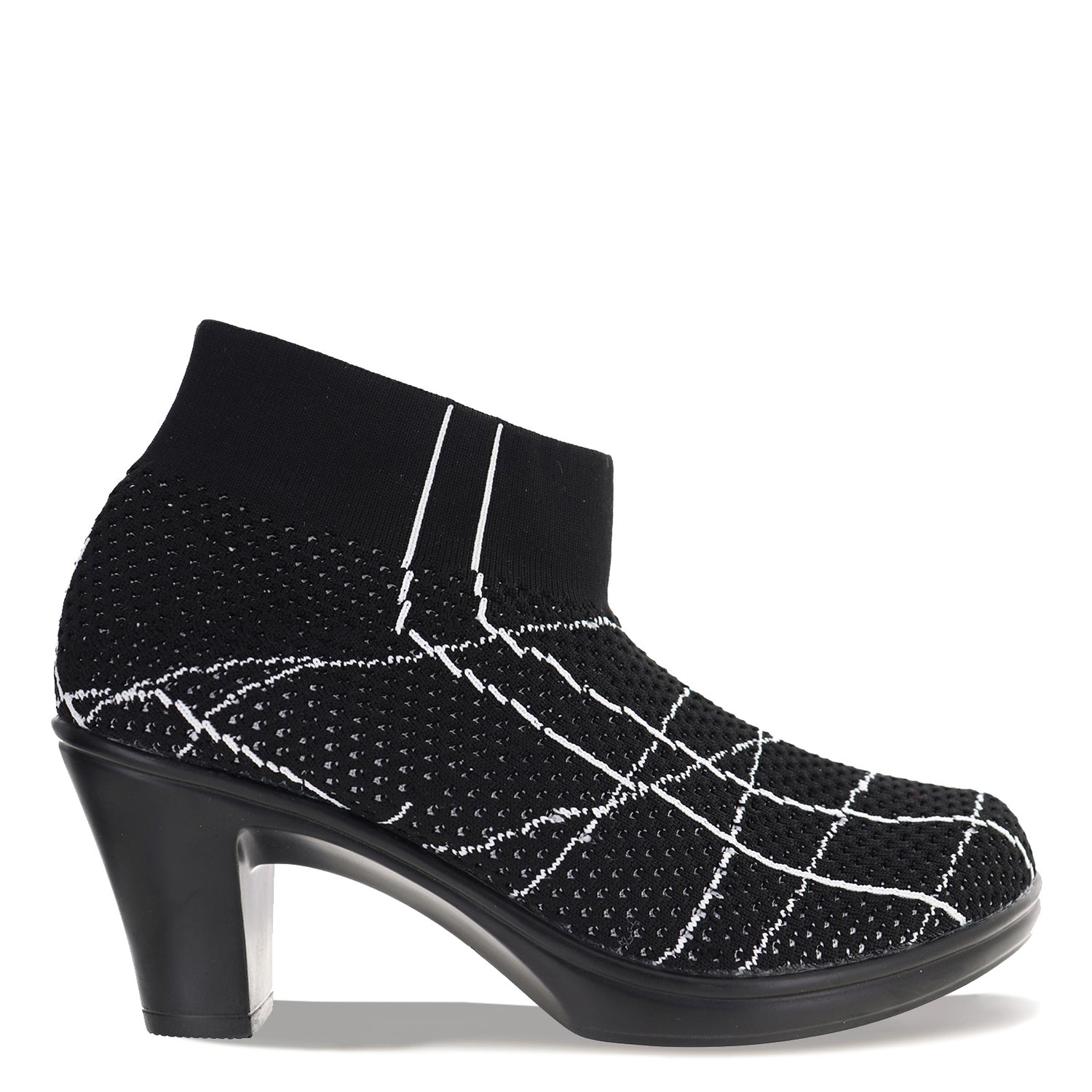 Peltz Shoes  Women's Bernie Mev Doll Boot BLACK DOLL-BLACK