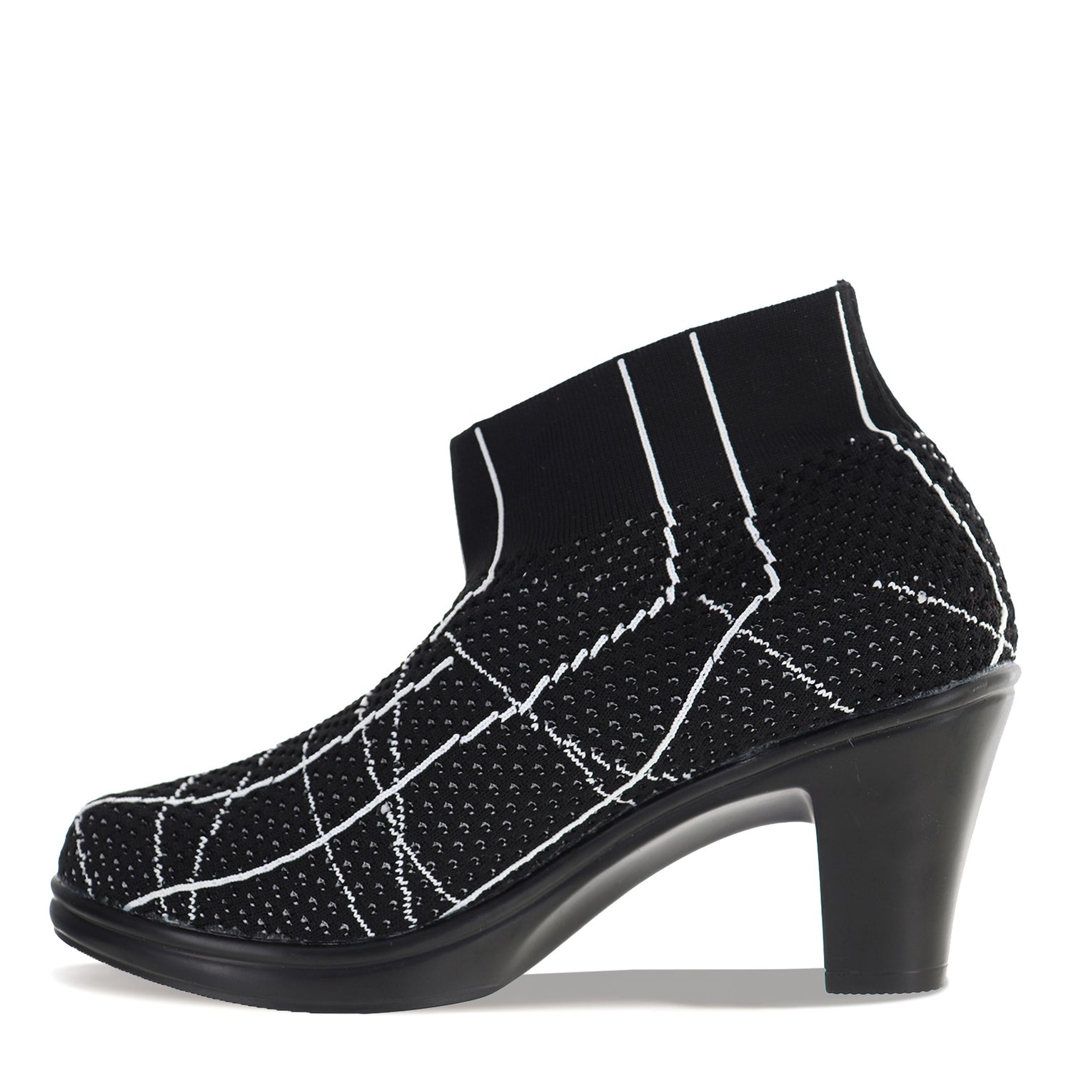 Peltz Shoes  Women's Bernie Mev Doll Boot BLACK DOLL-BLACK